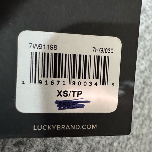 NWT lucky brand lightweight bubble sleeve jersey dress ❤️ - Picture 7 of 7